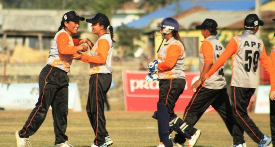 एपिएफद्वारा प्रधानमन्त्री कप महिला क्रिकेटको उपाधि कब्जा