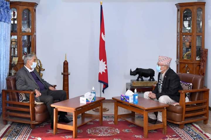 ओली निवासमा देउवा: के-के भयो छलफल ?