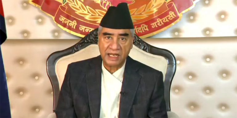 प्रधानमन्त्री देउवाको सम्बोधन यस्तो छ (पूर्णपाठ)