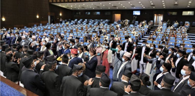 एमालेको अवरोधकै बीच संसद् सञ्चालन, अर्को बैठक फागुन ६ गते