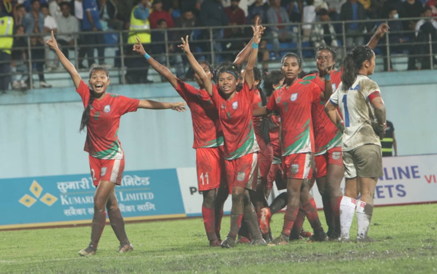 साफ महिला च्याम्पियनसिप : नेपाल फेरि उपविजेता