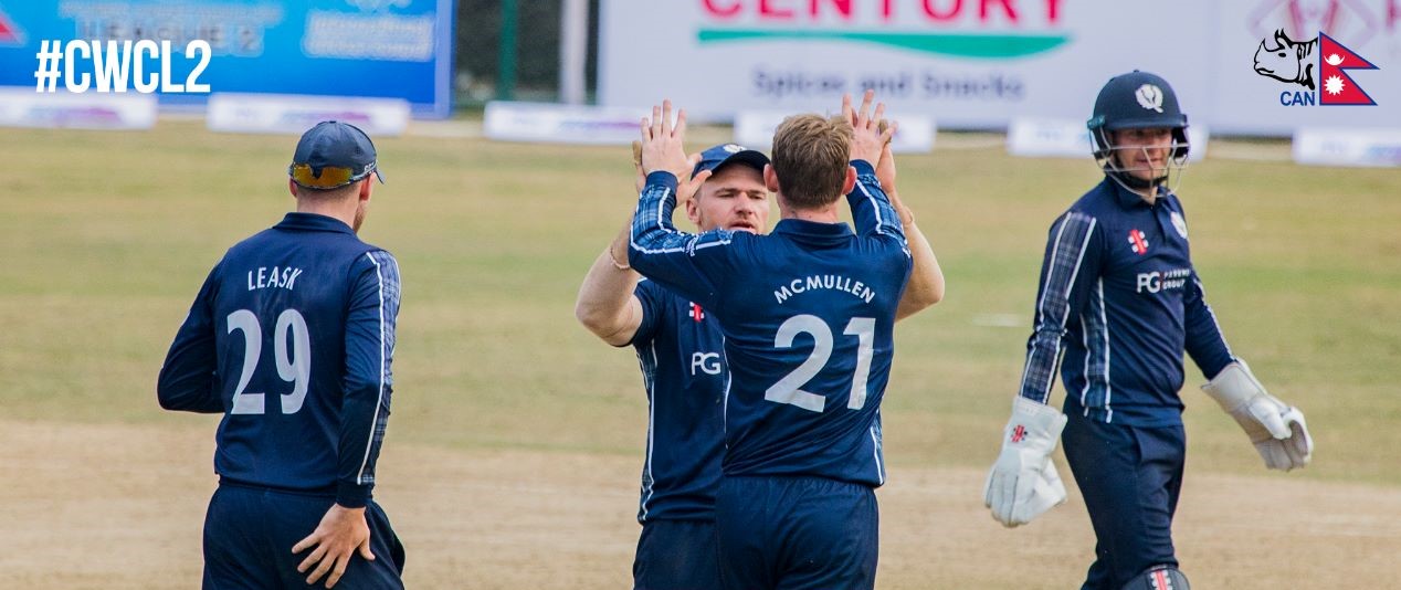 त्रिदेशीय एकदिवसीय शृङ्खलामा स्कटल्यान्डसंग नामिबिया पराजित