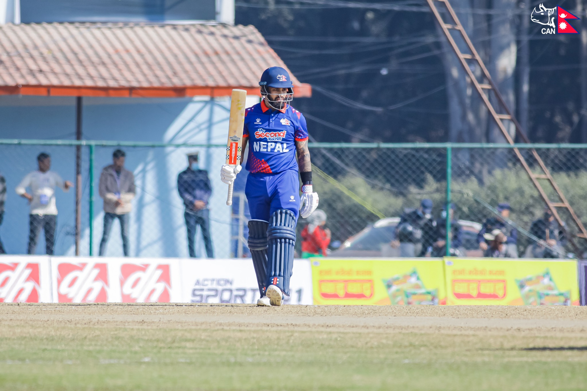 नेपालले क्यानडालाई दियो २२५ रनको लक्ष्य