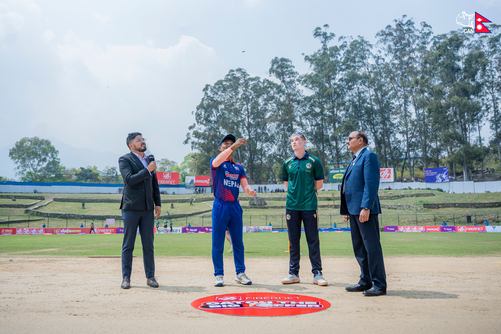 दोस्रो टी–२० अभ्यास खेलमा नेपालले टस जितेर पहिला ब्याटिङ गर्ने