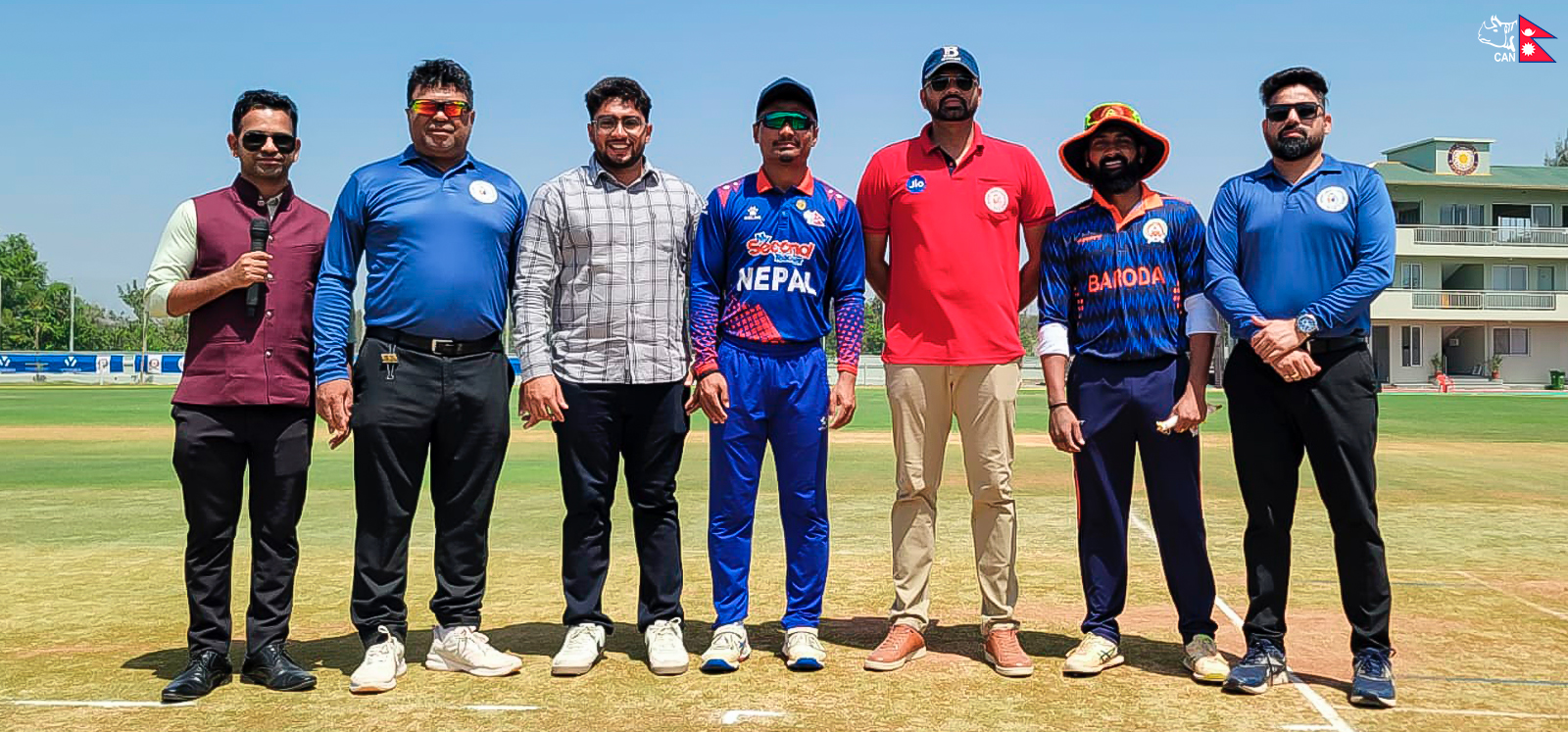 भारत भ्रमणमा रहेको नेपालले टस हारेर ब्याटिङ गर्दै
