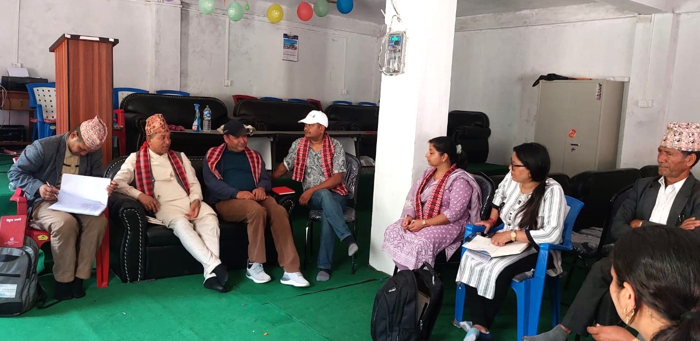 द्वन्द्व पिडितको सवालमा चिङ्गाड गाउँपालिकाले कार्यविधी निर्माण गरिसकेको छः अध्यक्ष जिसी