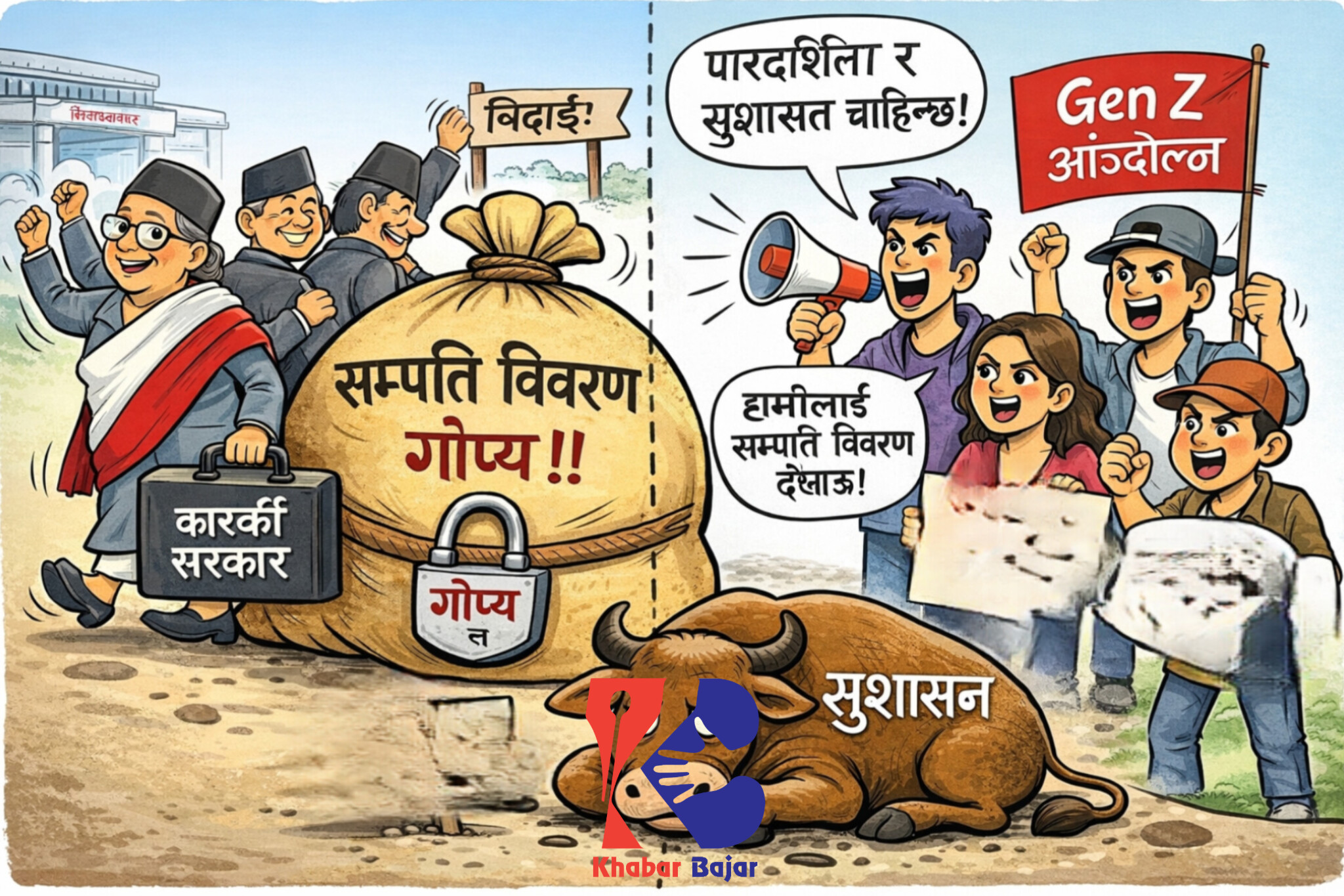 बिदा हुँदासमेत कानुनले तोकेबमोजिम सम्पत्ति विवरण सार्वजनिक भएन